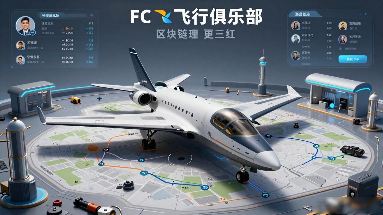 FC飞行俱乐部区块链_FC飞行俱乐部数字资产所有权_航空模拟游戏区块链去中心化
