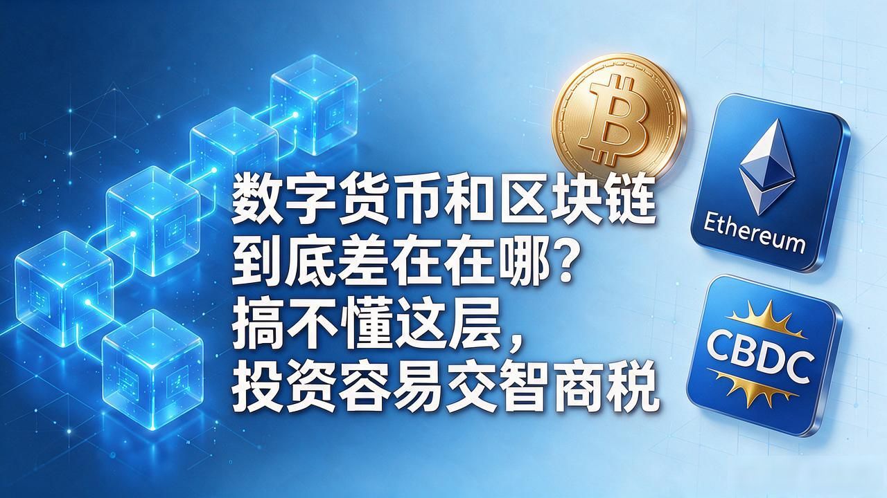 区块链和数字货币的区别_去中心化分布式账本与数字资产关系_数字货币与区块链区别